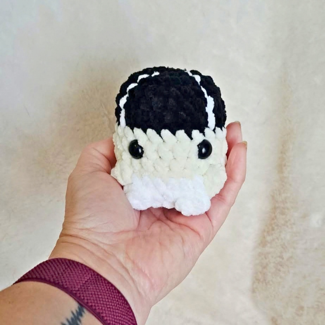 Mini Stitched Monster Bride Crochet Plush | Spooky Mini Plush