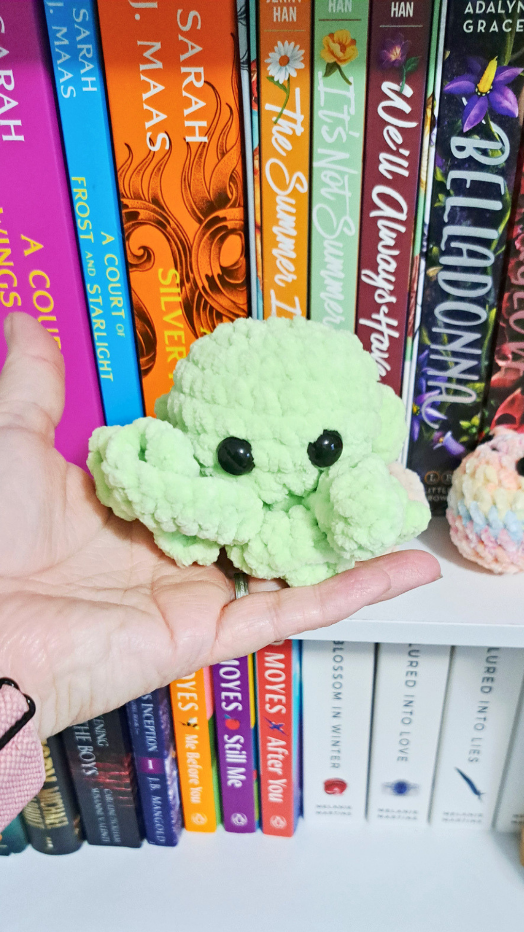 Mini Crochet Octopus Plush | Cute Green Octopus Stuffed Animal | Handmade Sea Creature Plushie | Small Amigurumi Octopus
