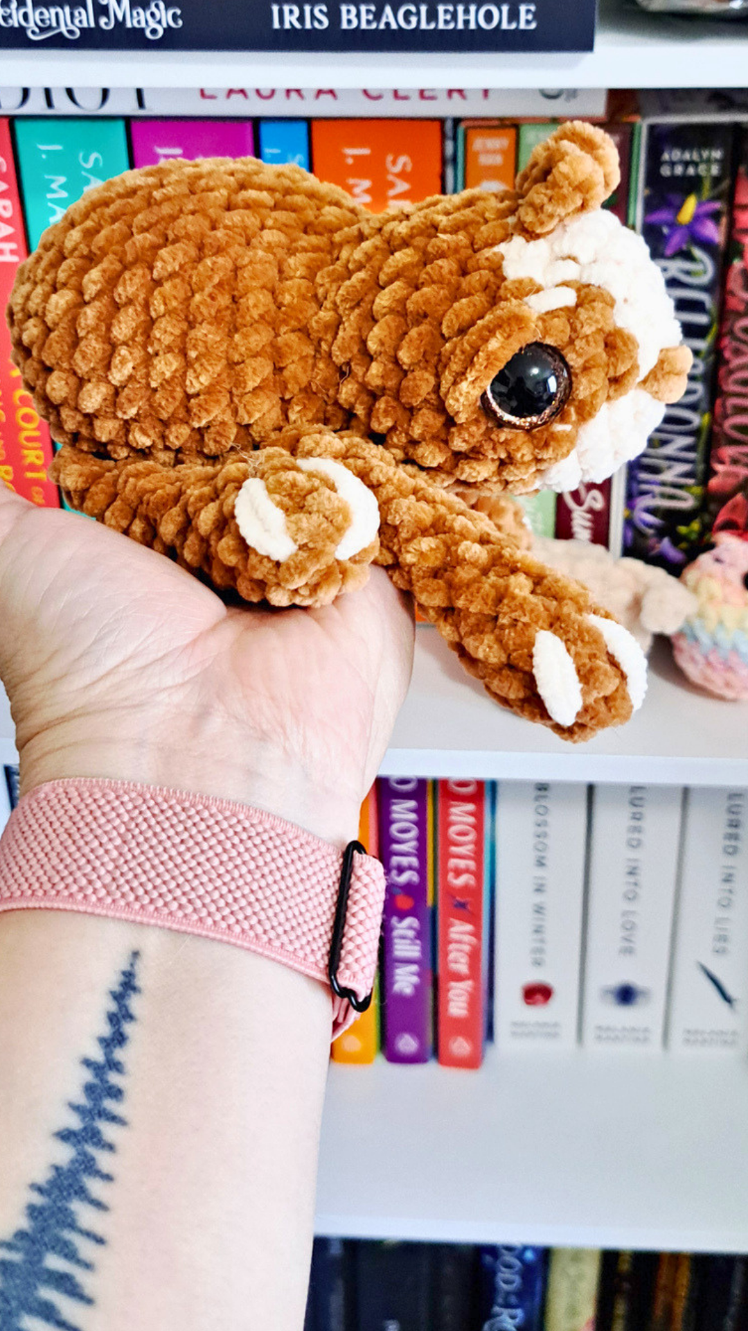 Sleepy Sloth | Handmade Crochet Sloth Plushie
