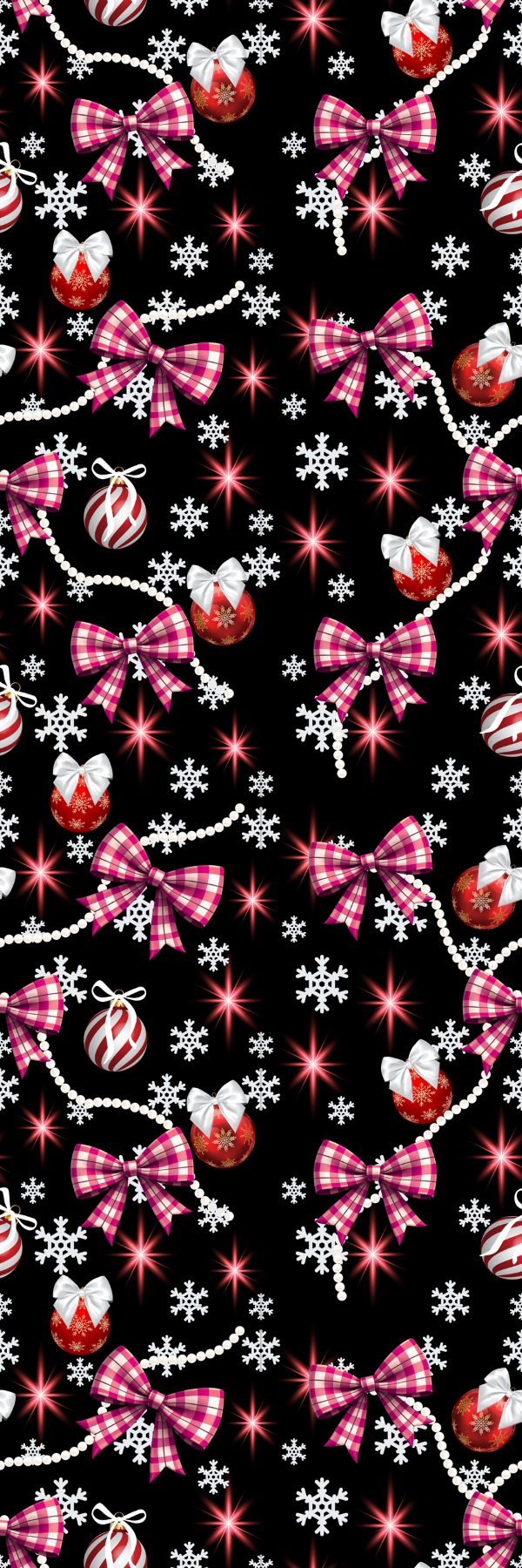 Red Bow Christmas Bookmark | 2x8 Holiday Bookmark | Christmas Book Lover Gift | Stocking Stuffer | Festive Reading Accessory