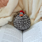 Mabel Chicken Crochet Plush | Chubby Hen Stuffed Animal | Handmade Farm Animal Plushie | Cute Crochet Chicken | Chicken Lover Gift
