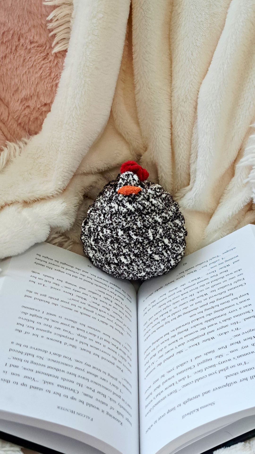 Mabel Chicken Crochet Plush | Chubby Hen Stuffed Animal | Handmade Farm Animal Plushie | Cute Crochet Chicken | Chicken Lover Gift