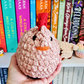 Mabel Chicken Crochet Plush | Chubby Hen Stuffed Animal | Handmade Farm Animal Plushie | Cute Crochet Chicken | Chicken Lover Gift