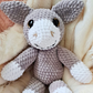 Crochet Donkey Plush | Handmade Donkey Stuffed Animal | Farm Animal Plushie | Soft Amigurumi Donkey | Donkey Lover Gift