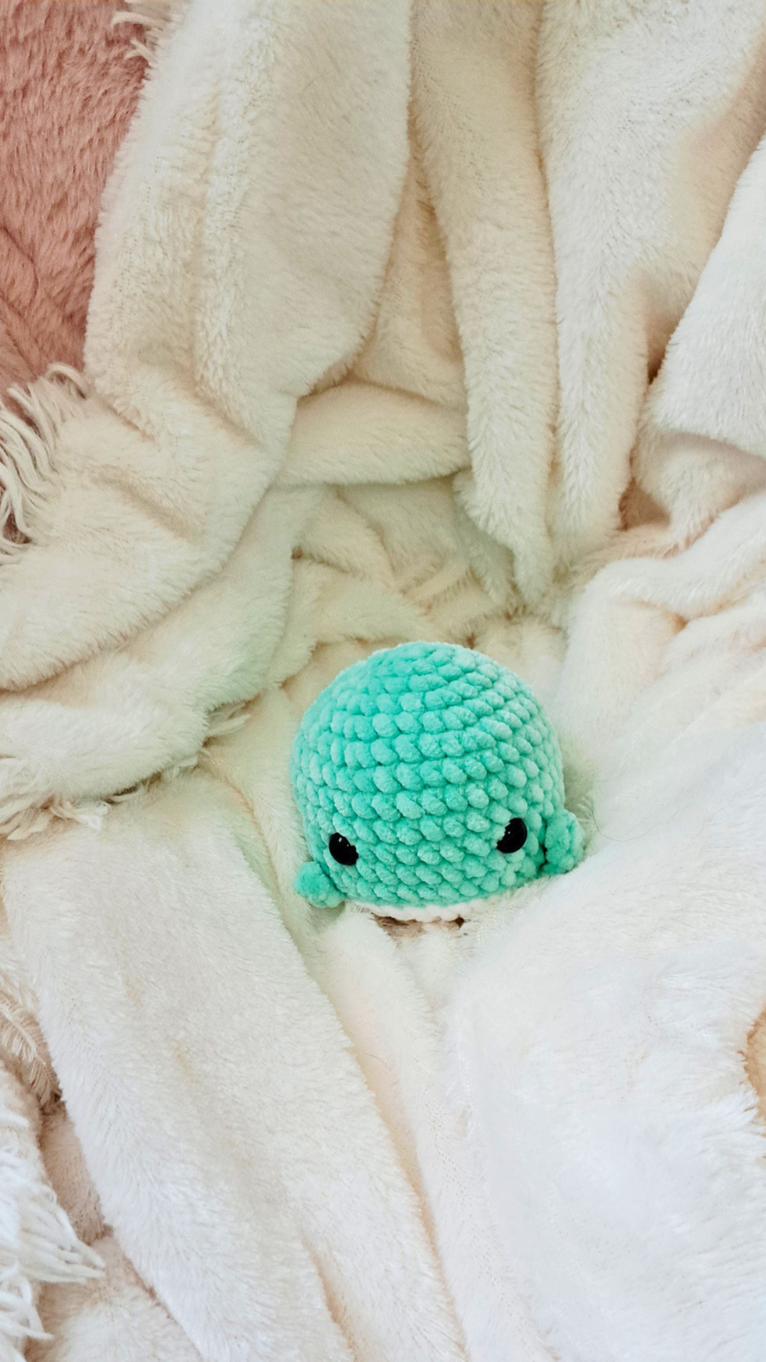 Crochet Whale Plush | Soft Whale Stuffed Animal | Handmade Ocean Animal Plushie | Cute Sea Creature | Whale Lover Gift