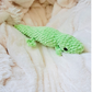 Small Crochet Alligator Plush | Green Alligator Stuffed Animal | Handmade Crocodile Plushie | Cute Reptile Gift | Amigurumi Alligator