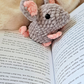 Crochet Mouse Plush | Cute Gray Mouse Stuffed Animal | Handmade Mouse Plushie | Soft Amigurumi Mouse | Mouse Lover Gift