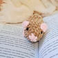 Mini Crochet Mouse Plush | Tiny Mouse Stuffed Animal | Handmade Mouse Plushie | Cute Amigurumi Mouse | Small Animal Gift