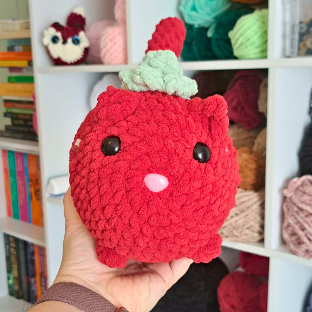 Large Strawberry Loaf Cats