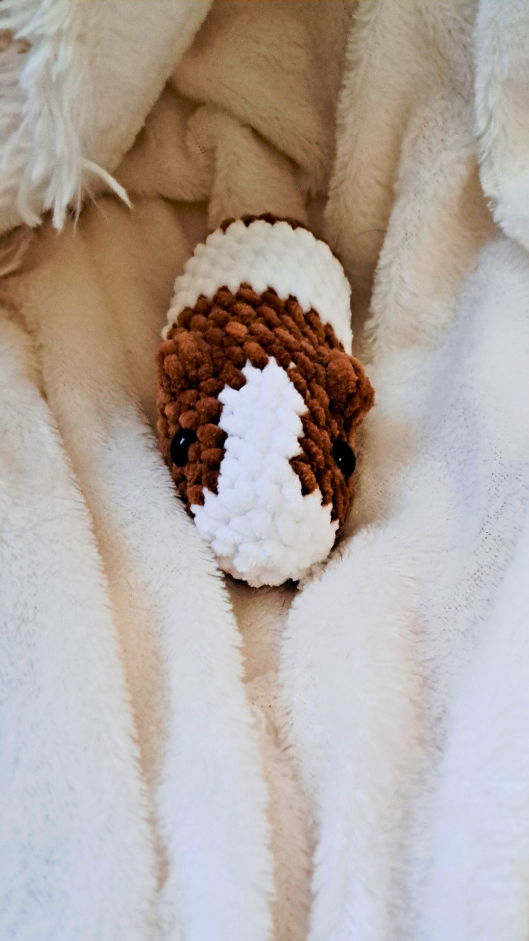 Crochet Guinea Pig Plush | Handmade Guinea Pig Stuffed Animal | Soft Chenille Plushie | Guinea Pig Lover Gift | Small Animal Plush