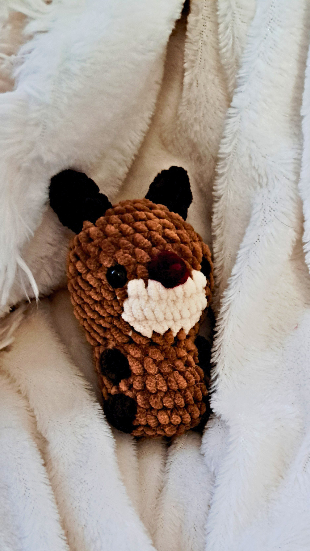 Crochet Reindeer Plush | Handmade Woodland Reindeer | Soft Chenille Stuffed Animal | Christmas Plushie | Winter Woodland Gift