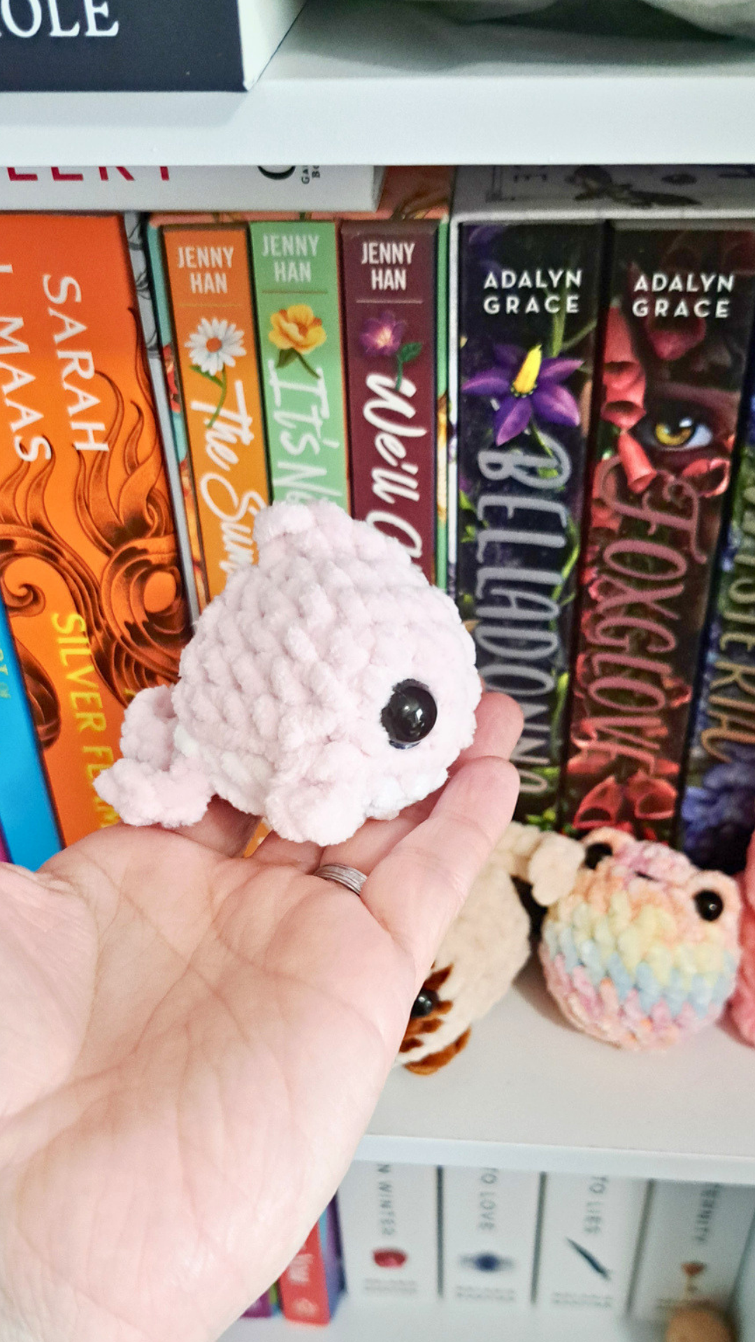 Tiny Pocket Crochet Dolphin Plush