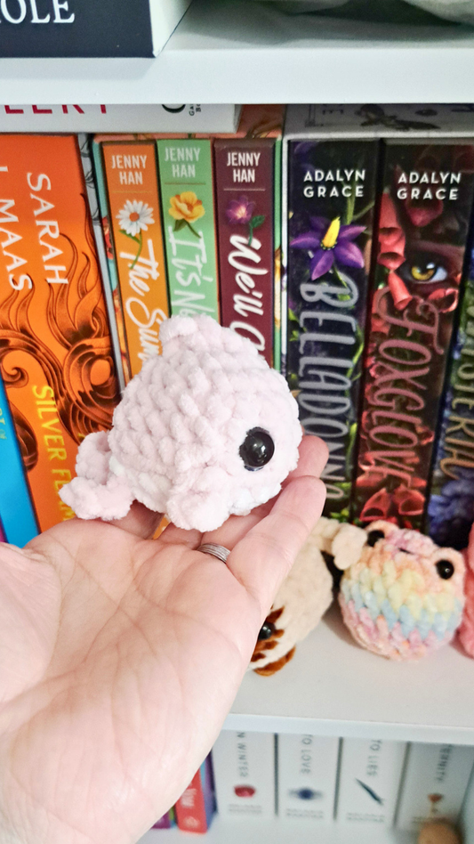 Tiny Pocket Crochet Dolphin Plush