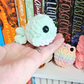 Mini Crochet Whale Plush | Pocket Whale Stuffed Animal | Handmade Ocean Plushie | Tiny Sea Animal | Cute Desk Buddy | Whale Gift