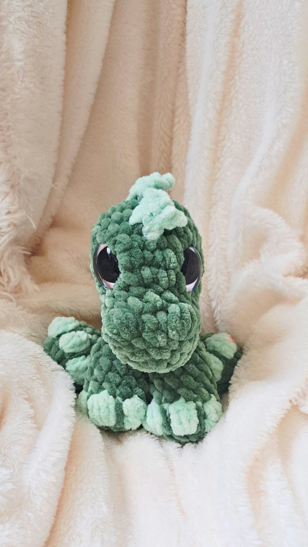 Crochet Dinosaur Plush | Splooting Dino Stuffed Animal | Cute Dinosaur Gift | Handmade Crochet Plushie | Soft Dino Toy