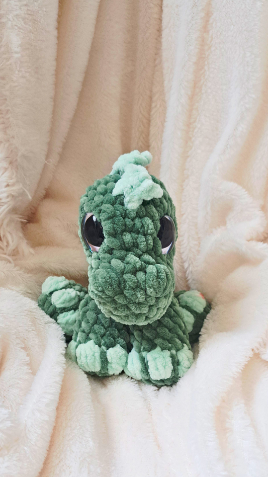 Crochet Dinosaur Plush | Splooting Dino Stuffed Animal | Cute Dinosaur Gift | Handmade Crochet Plushie | Soft Dino Toy