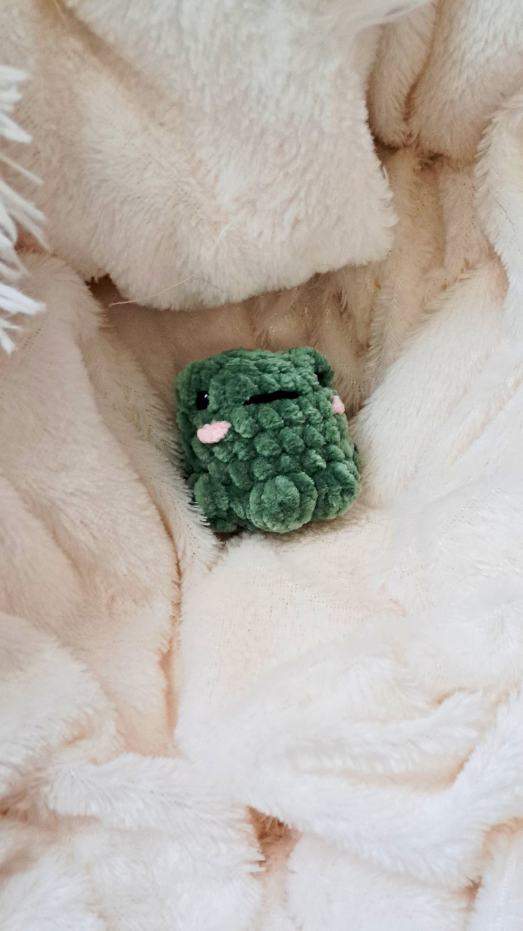 Pocket Frog | Mini Crochet Frog Plushie