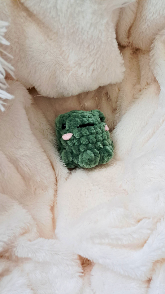 Pocket Frog | Mini Crochet Frog Plushie