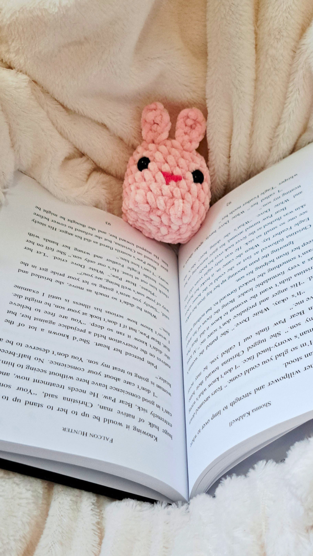 Pocket Bunny Crochet Plush | Mini Bunny Plushie | Cute Pink Rabbit | Handmade Pocket Plush | Easter Basket Gift