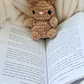 Chubby Bunny Crochet Plush | Brown Bunny Plushie | Cute Rabbit Stuffed Animal | Handmade Crochet Bunny | Bunny Lover Gift | Easter Gift