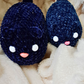 Moonlight Loaf Cat | Sparkly Crochet Cat Plushie
