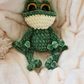 Hopper Frog | Handmade Crochet Frog Plushie