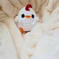 Chubby Chicken Crochet Plush | Mini Chicken Plushie | Cute Farm Animal | Chicken Lover Gift