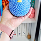 Bluebell Chicken | Handmade Crochet Chicken Plushie