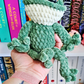 Hopper Frog | Handmade Crochet Frog Plushie