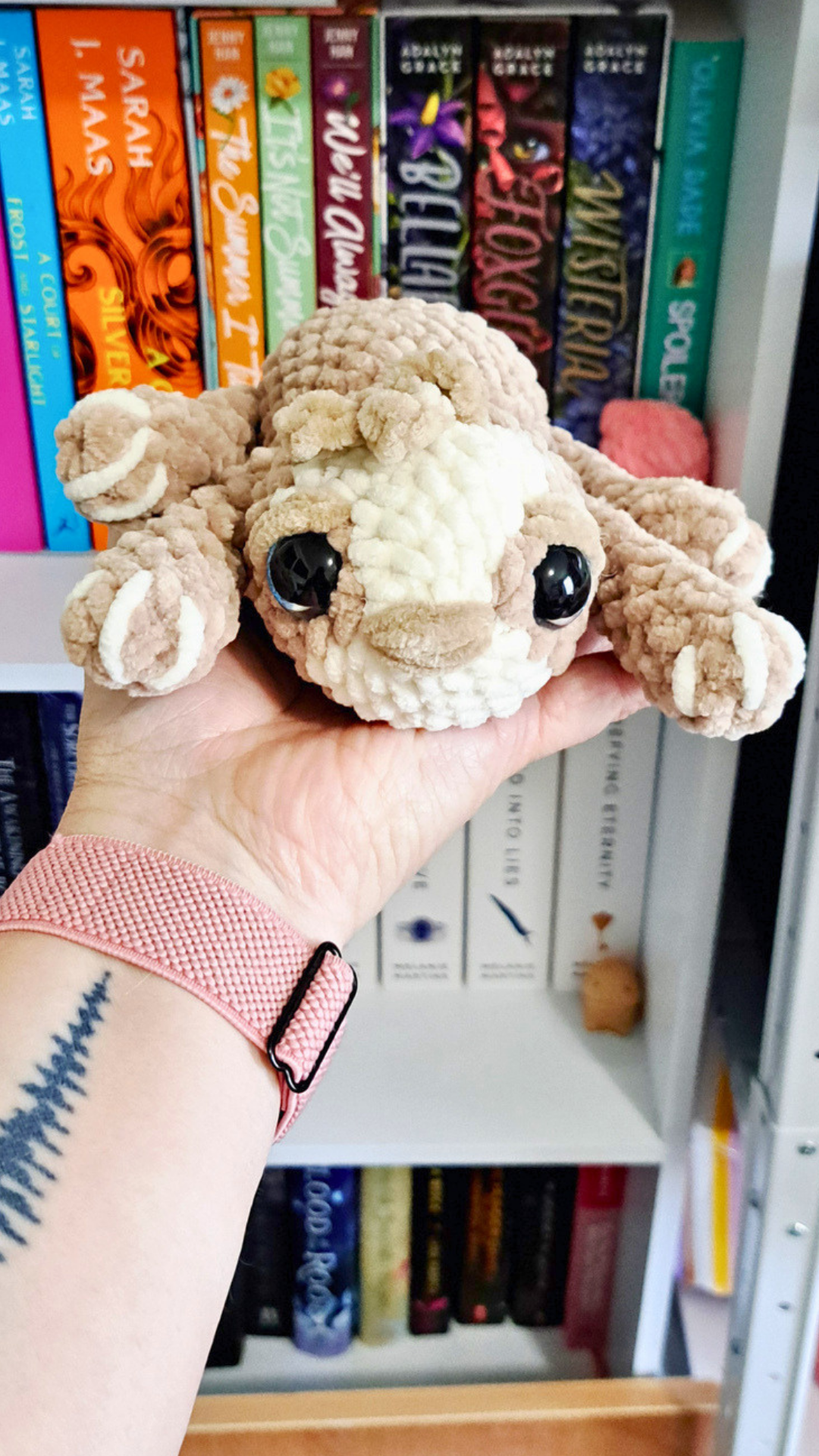 Sleepy Sloth | Handmade Crochet Sloth Plushie