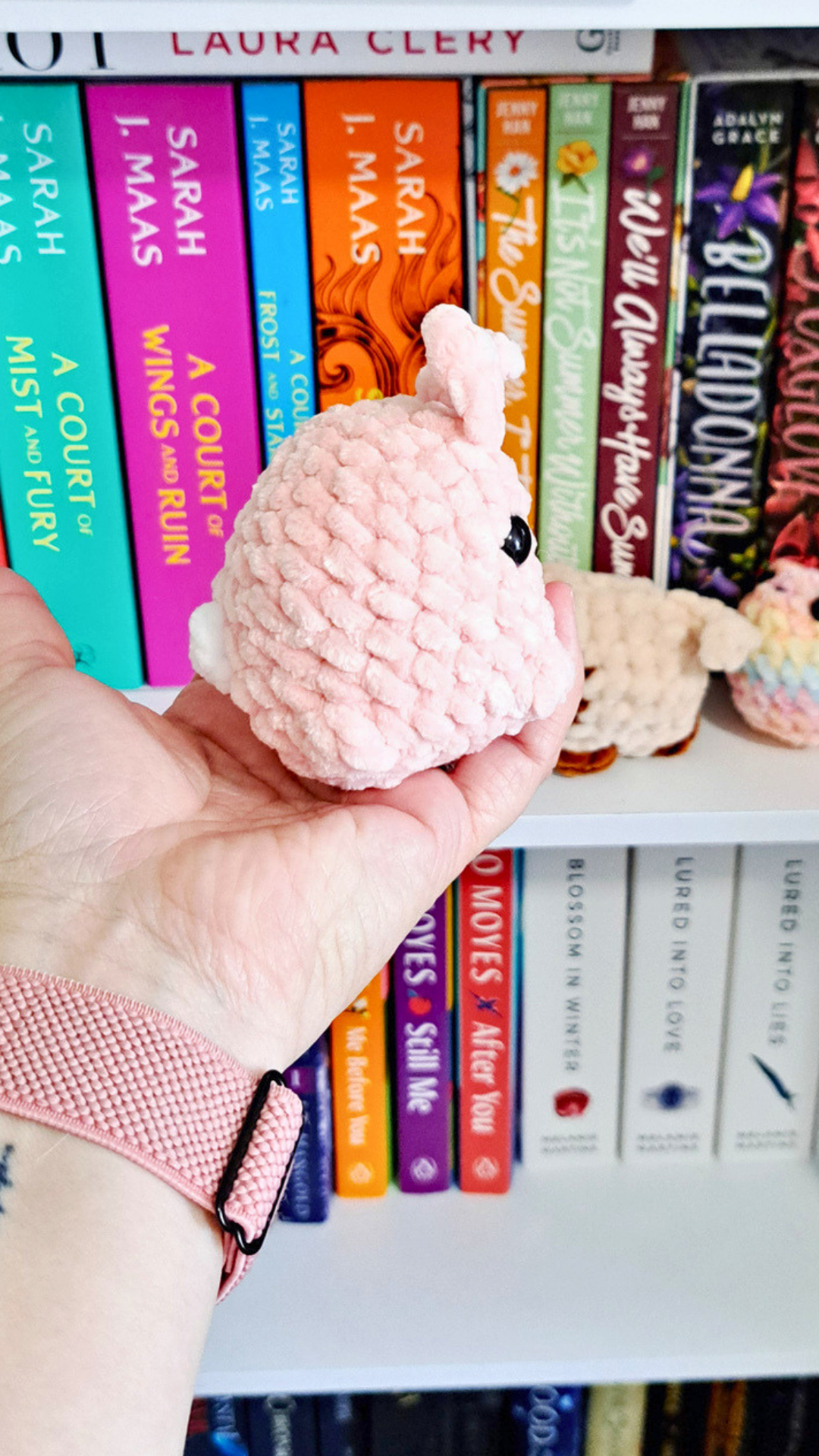 Pocket Bunny Crochet Plush | Mini Bunny Plushie | Cute Pink Rabbit | Handmade Pocket Plush | Easter Basket Gift