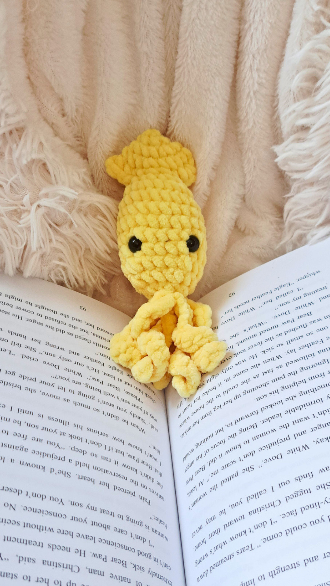 Crochet Squid Plush | Baby Squid Stuffed Animal | Cute Ocean Plushie | Handmade Sea Creature