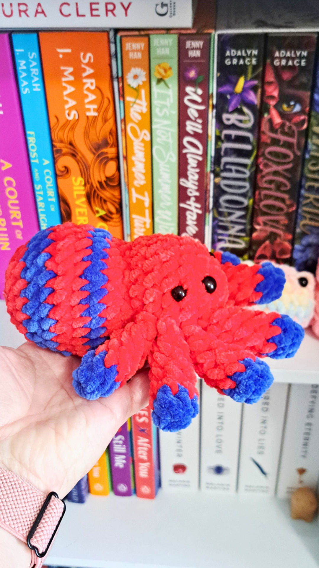 Crochet Spider Plush | Cute Spooky Spider Stuffed Animal | Halloween Plushie | Kawaii Spider | Handmade Crochet Plush
