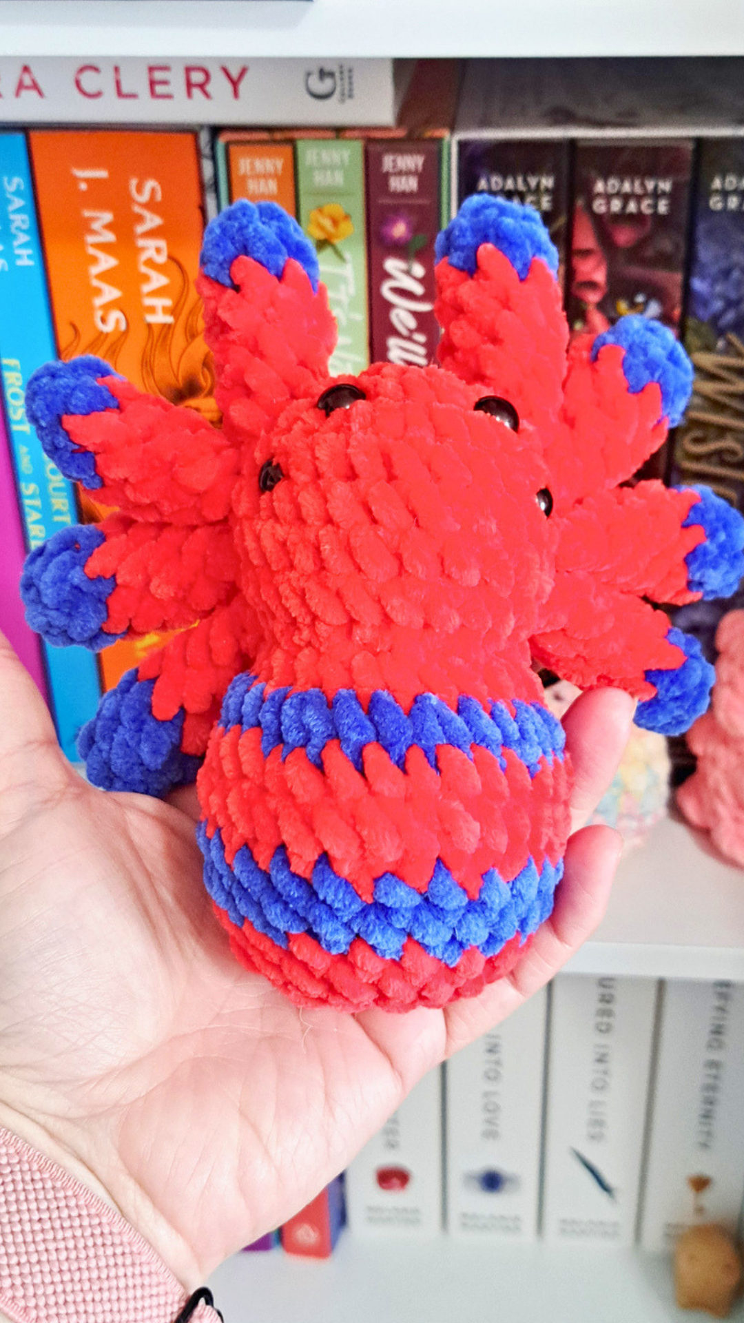 Crochet Spider Plush | Cute Spooky Spider Stuffed Animal | Halloween Plushie | Kawaii Spider | Handmade Crochet Plush