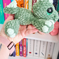 Crochet Dinosaur Plush | Splooting Dino Stuffed Animal | Cute Dinosaur Gift | Handmade Crochet Plushie | Soft Dino Toy