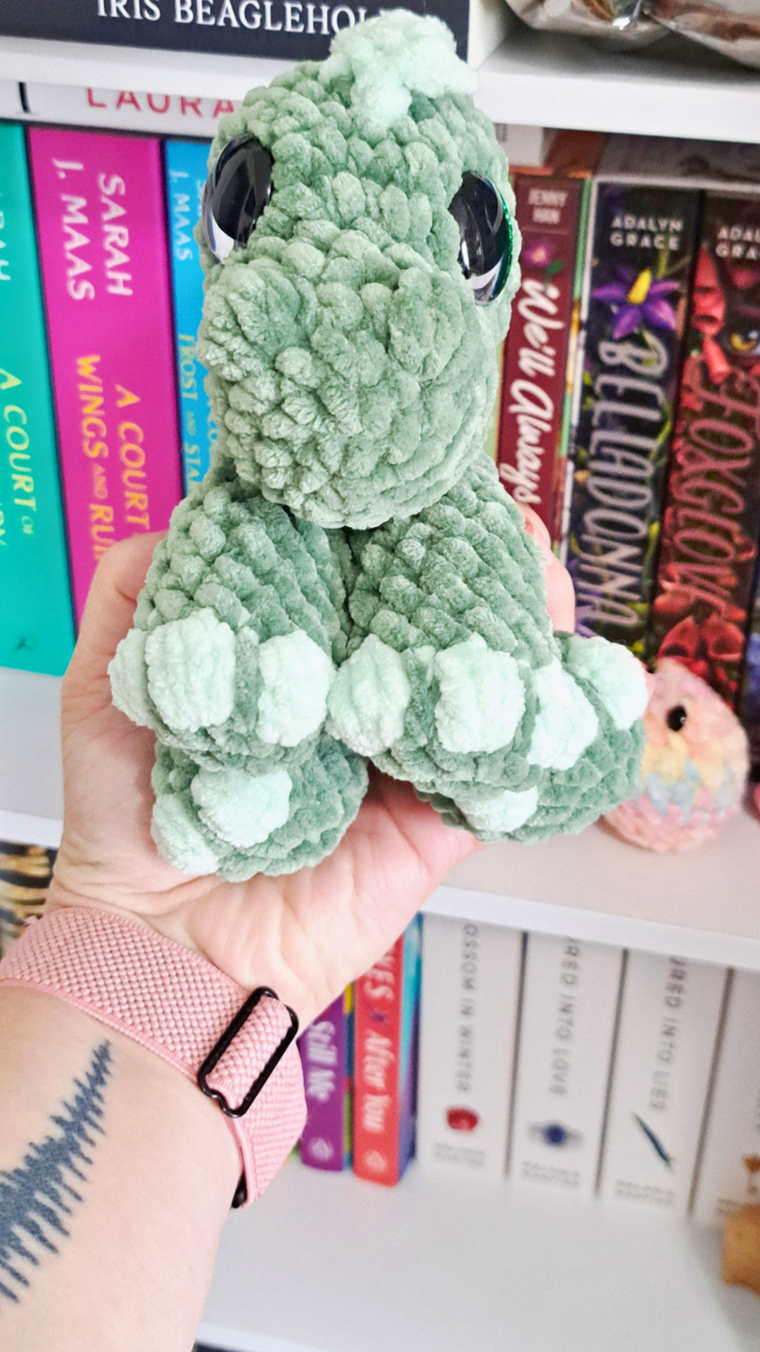 Crochet Dinosaur Plush | Splooting Dino Stuffed Animal | Cute Dinosaur Gift | Handmade Crochet Plushie | Soft Dino Toy