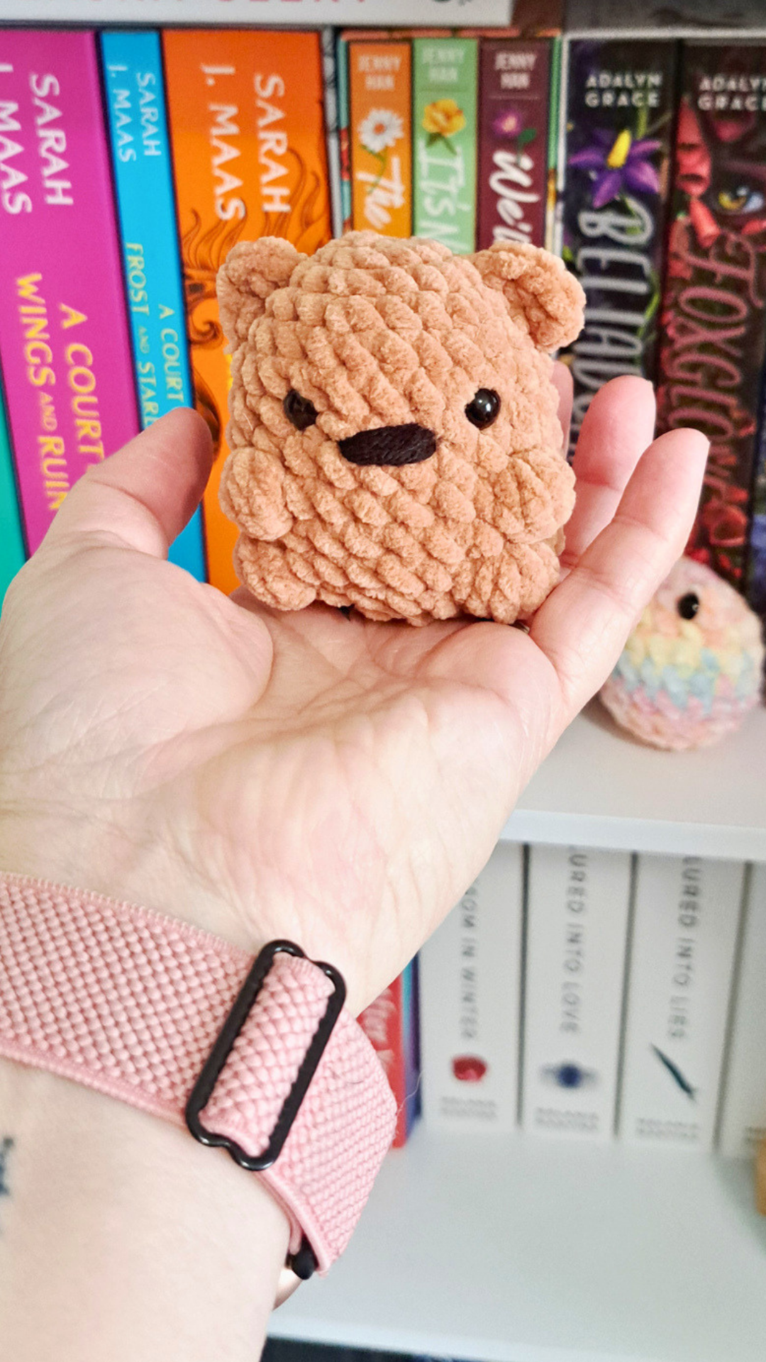 Tiny Crochet Bear Plush | Pocket Bear Stuffed Animal | Mini Polar Bear & Panda | Handmade Crochet Plushie | Cute Small Gift