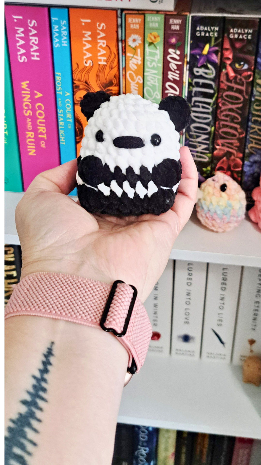 Tiny Crochet Bear Plush | Pocket Bear Stuffed Animal | Mini Polar Bear & Panda | Handmade Crochet Plushie | Cute Small Gift