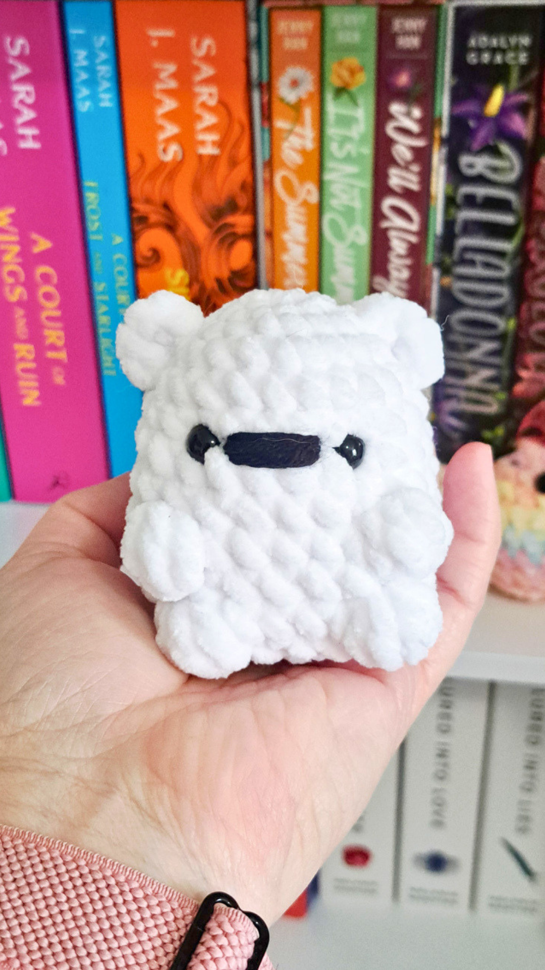 Tiny Crochet Bear Plush | Pocket Bear Stuffed Animal | Mini Polar Bear & Panda | Handmade Crochet Plushie | Cute Small Gift