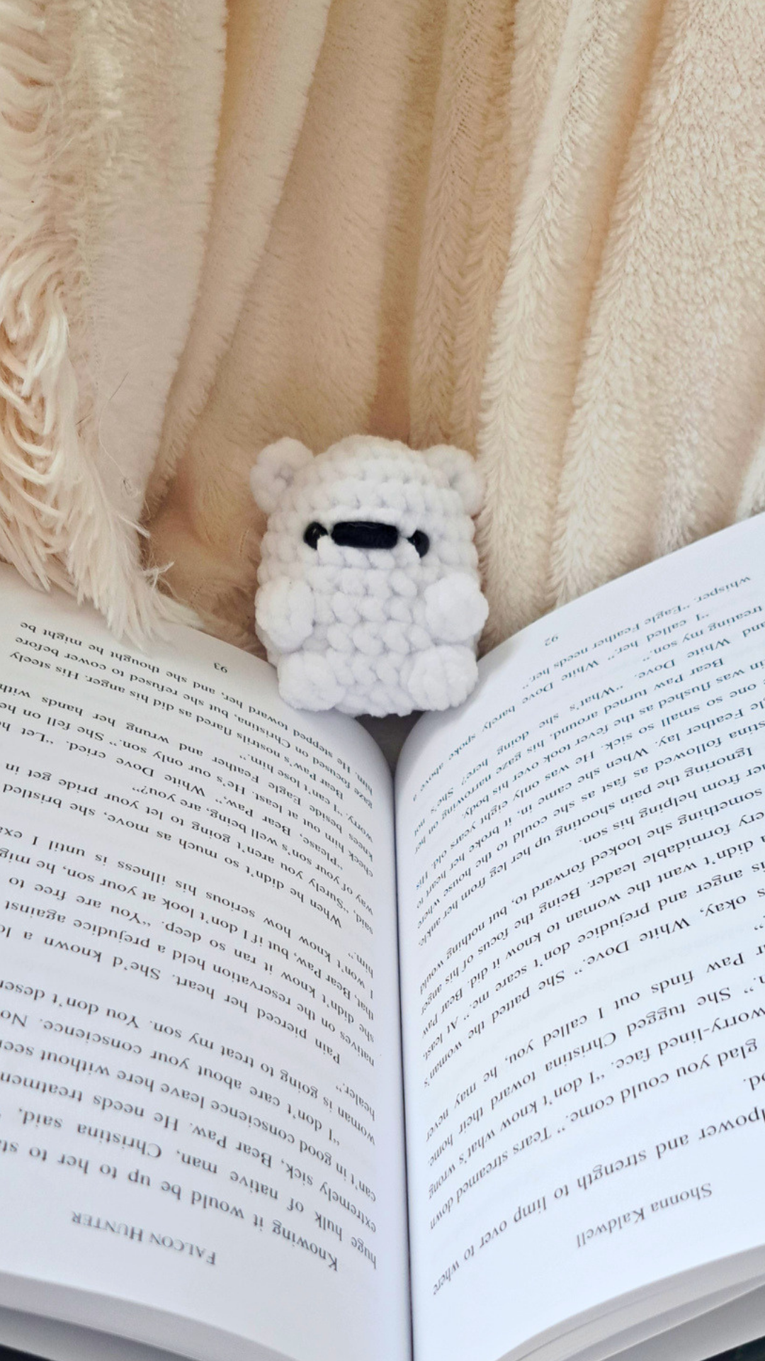Tiny Crochet Bear Plush | Pocket Bear Stuffed Animal | Mini Polar Bear & Panda | Handmade Crochet Plushie | Cute Small Gift