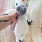 Crochet Unicorn Lovey | Soft Baby Unicorn Plush | Lavender & White Nursery Lovey | Handmade Baby Gift | Unicorn Security Blanket