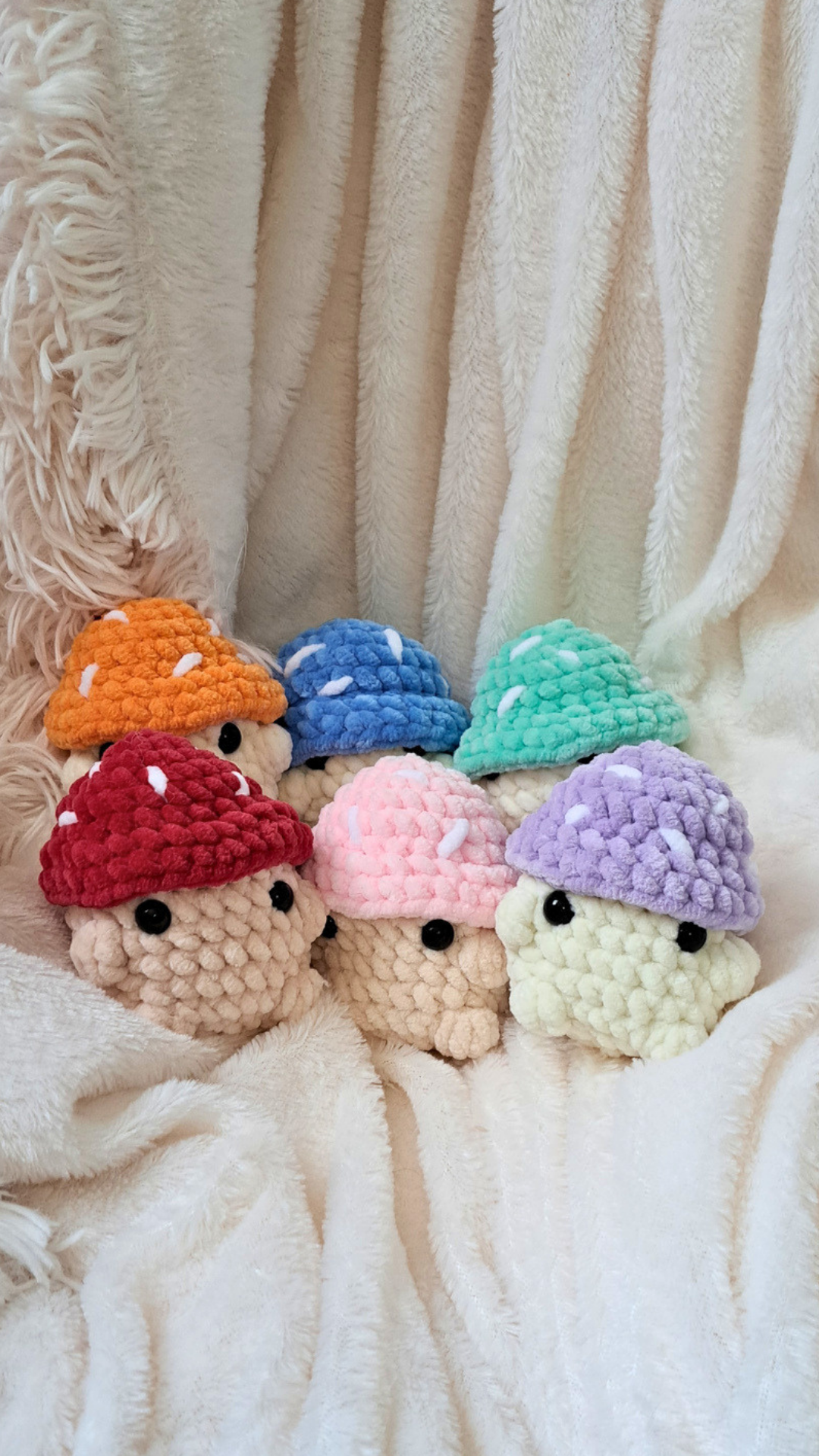 Chonky Mushroom Boy Crochet Plushie