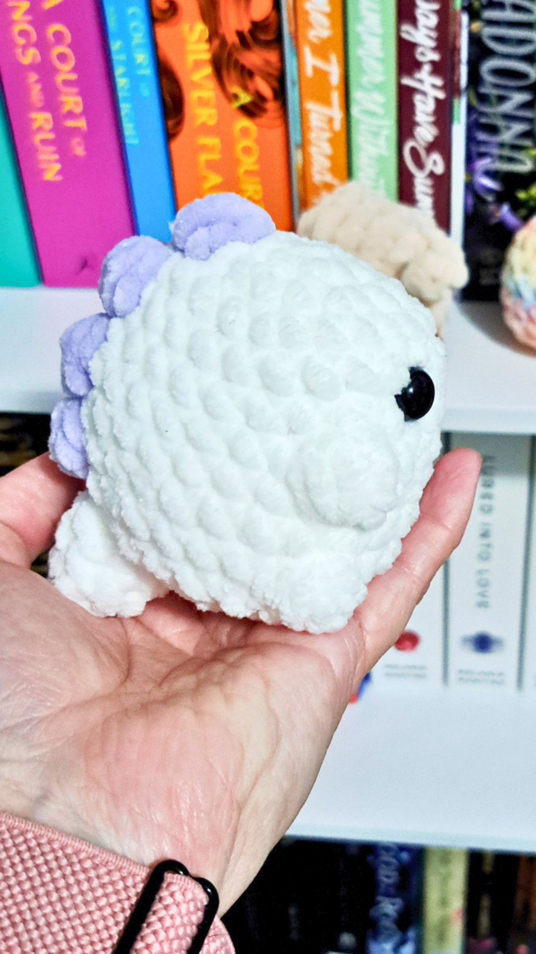 Little Chubby Dino Crochet Plush | Mini Dinosaur Plushie | Cute Dinosaur Stuffed Animal | Handmade Dino Gift | Pocket Dinosaur