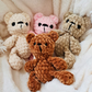 Tiny Teddies | Mini Crochet Teddy Bear Plushie