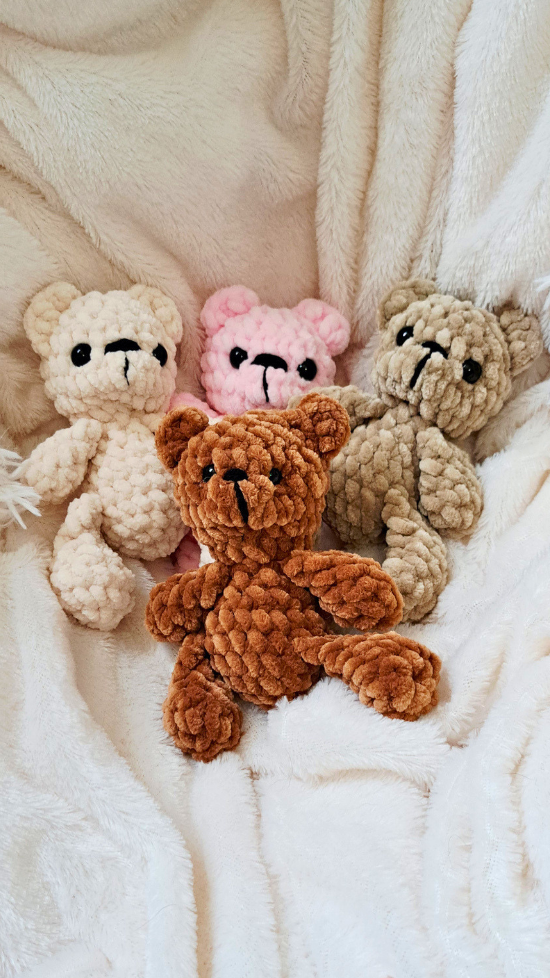 Tiny Teddies | Mini Crochet Teddy Bear Plushie