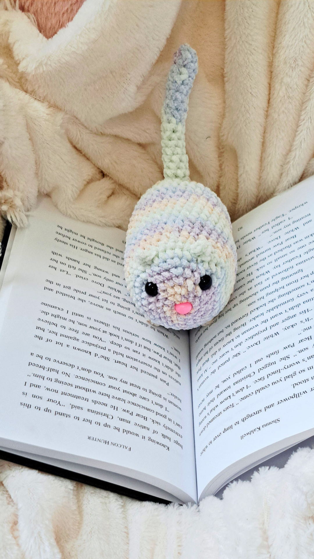 Daydream Loaf Cat | Pastel Crochet Cat Plushie