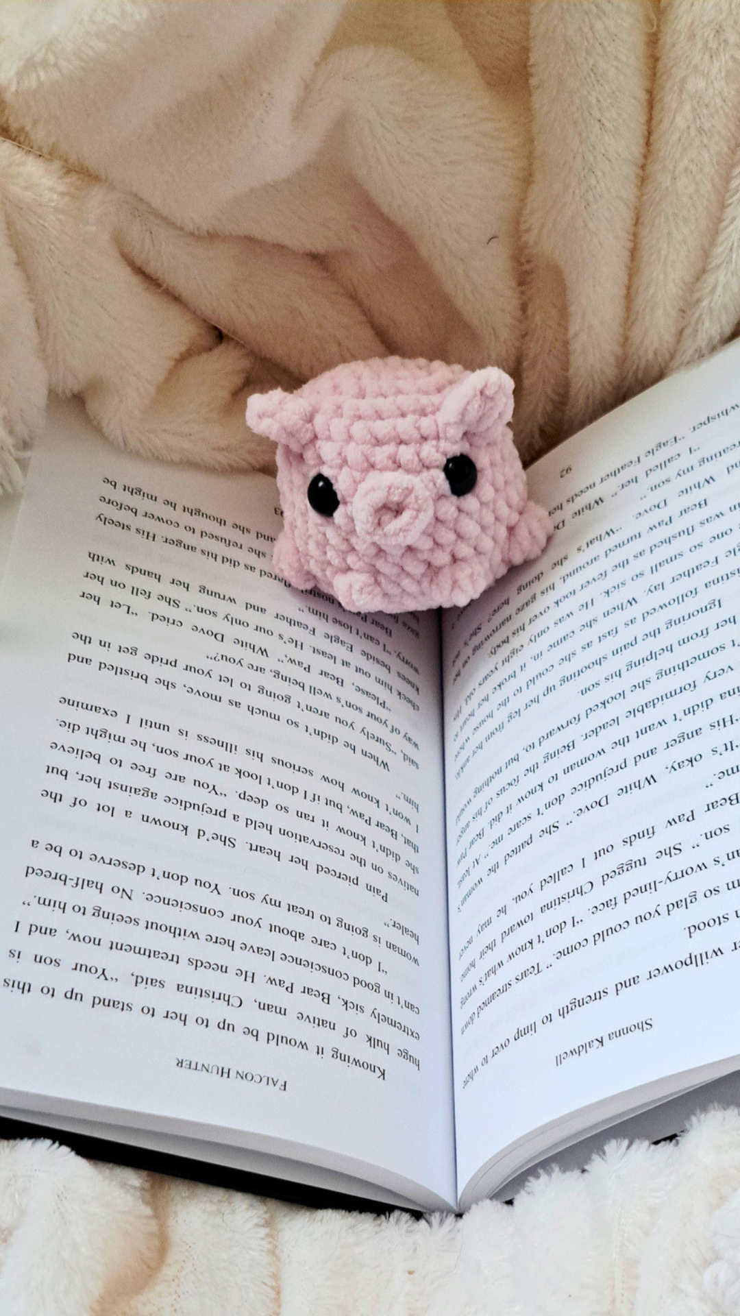 Tiny Pig | Mini Handmade Crochet Pig Plushie