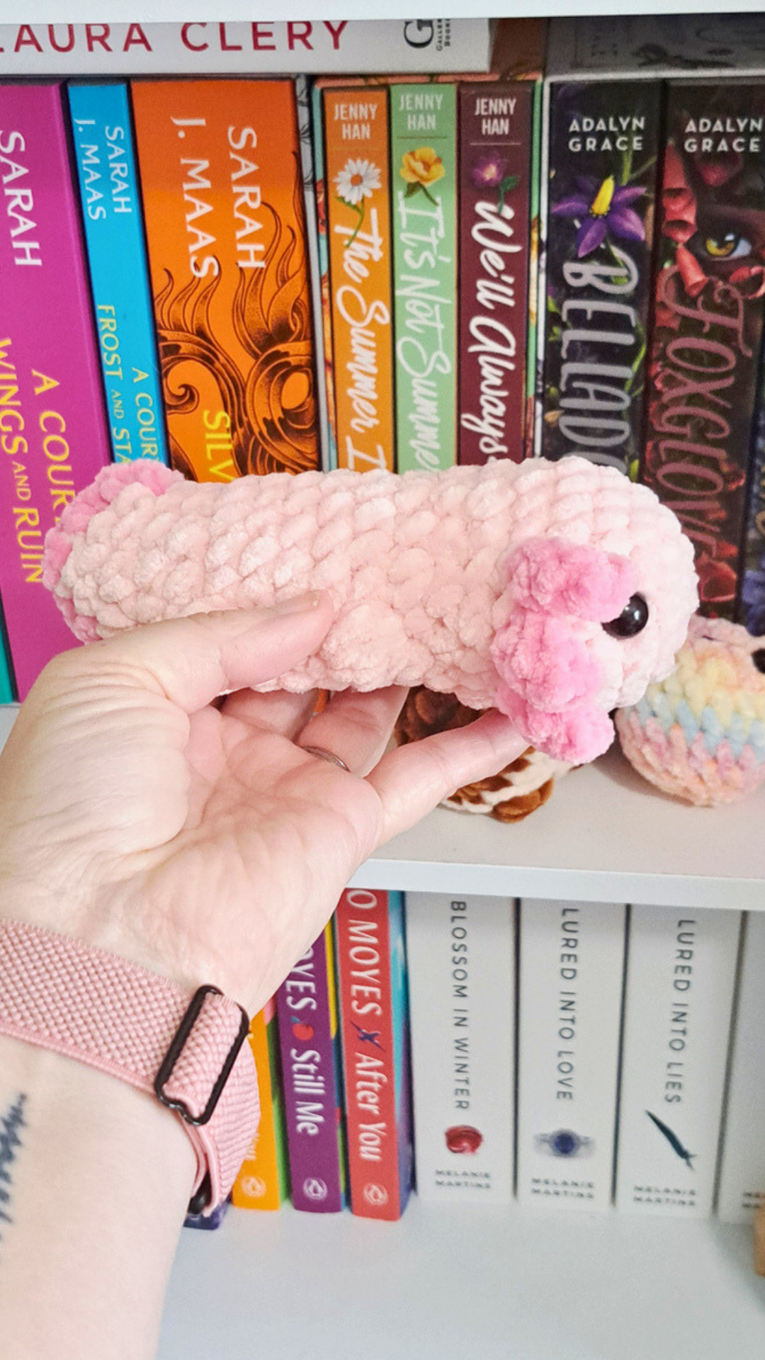 Small Crochet Axolotl Plush