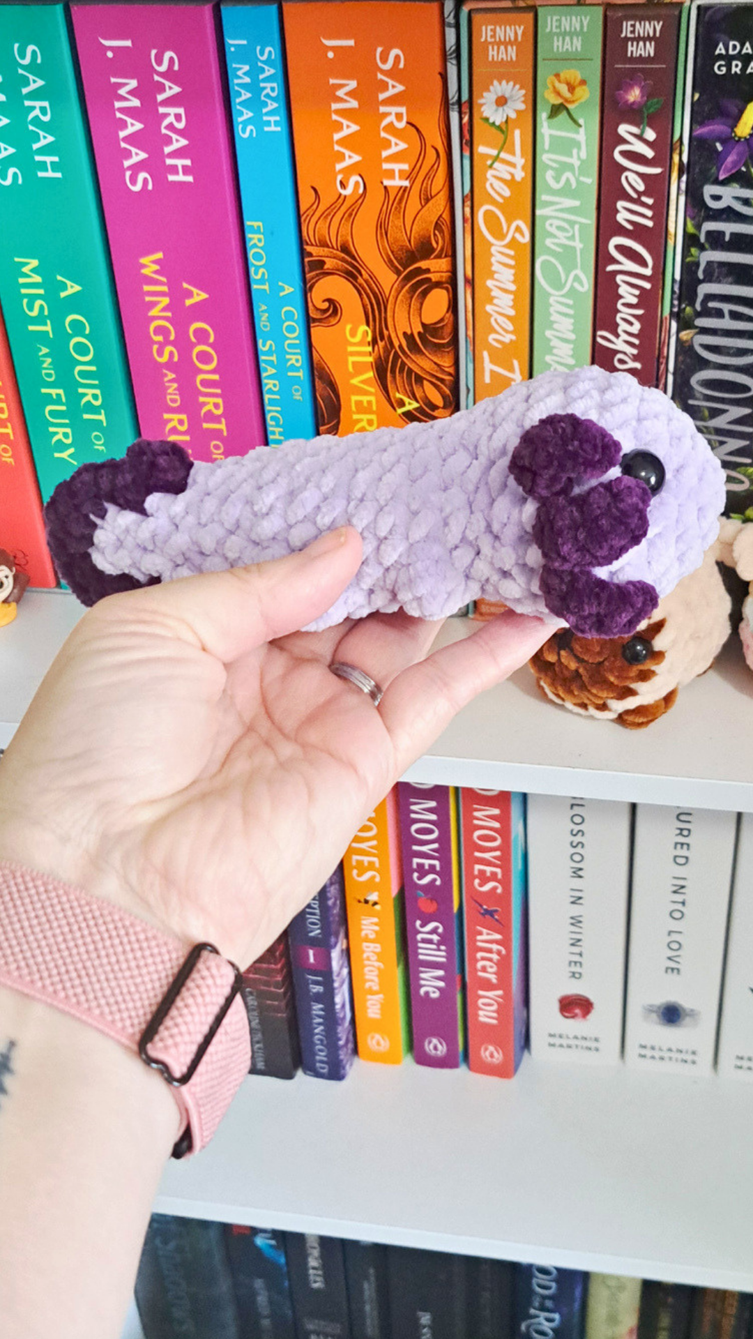 Small Crochet Axolotl Plush