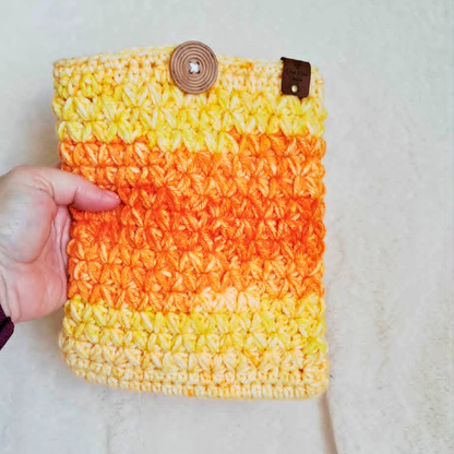 Crochet Kindle Sleeve | Handmade Book Sleeve | E-Reader Cover | Crochet Book Protector | Book Lover Gift